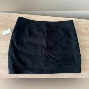 NWT Aeropostale Black Stretchy Mini Skirt